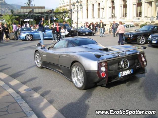Pagani Zonda spotted in Monaco, Monaco