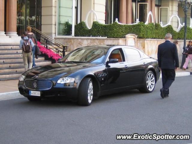 Maserati Quattroporte spotted in Monaco, Monaco