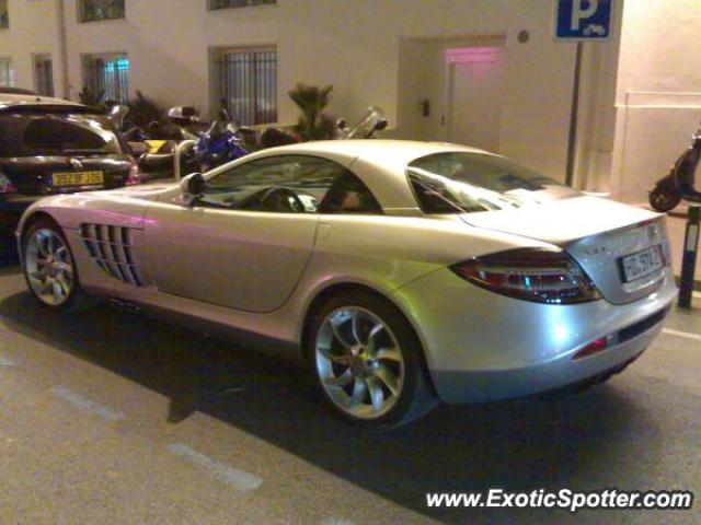 Mercedes SLR spotted in Cannes, France