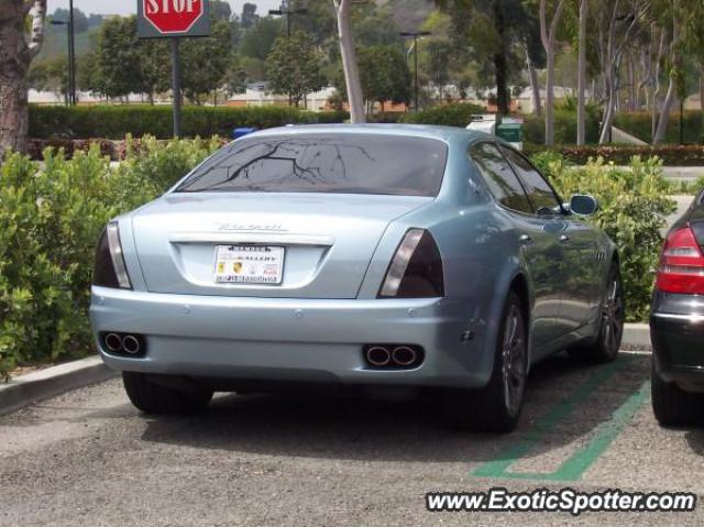 Maserati Quattroporte spotted in Calabasas, California