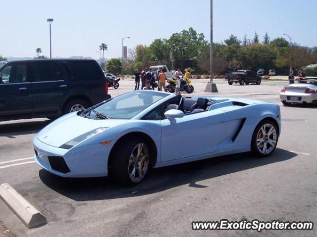 Lamborghini Gallardo spotted in Calabasas, California