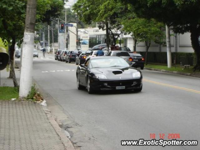 Ferrari 550 spotted in Sao Paulo, Brazil