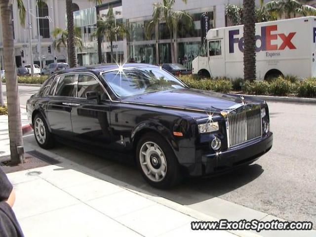 Rolls Royce Phantom spotted in Beverly Hills, California