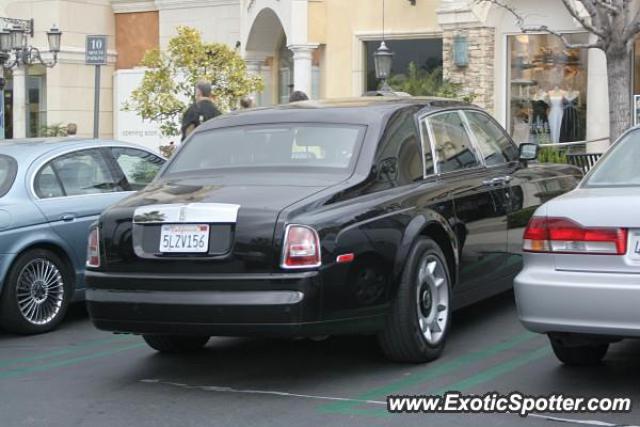 Rolls Royce Phantom spotted in Calabasas, California