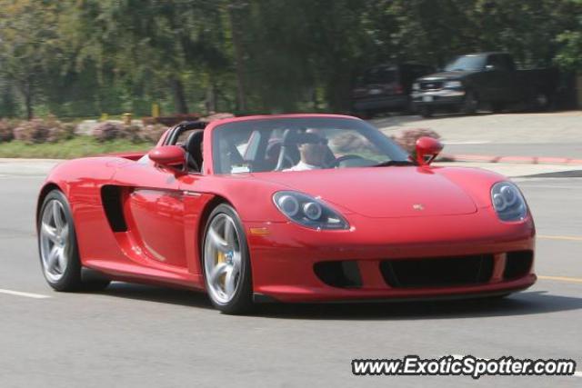 Porsche Carrera GT spotted in Calabasas, California