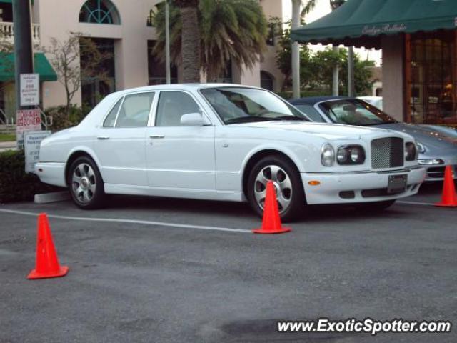 Bentley Arnage spotted in Boca Raton, Florida