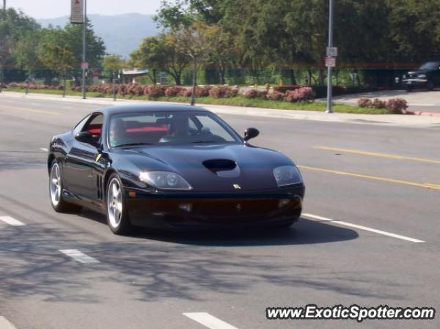 Ferrari 550 spotted in Calabasas, California