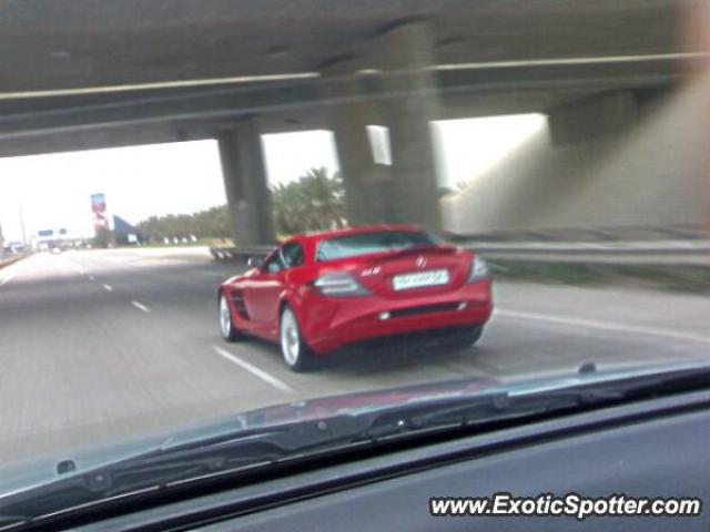 Mercedes SLR spotted in Unknown City, Bahrain