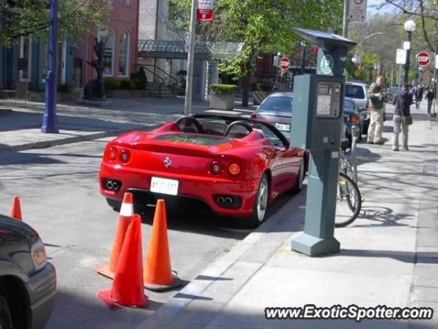 Ferrari 360 Modena spotted in Toronto, Canada