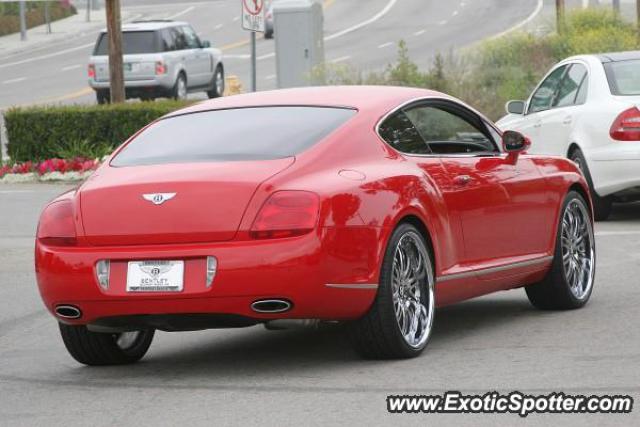 Bentley Continental spotted in Calabasas, California