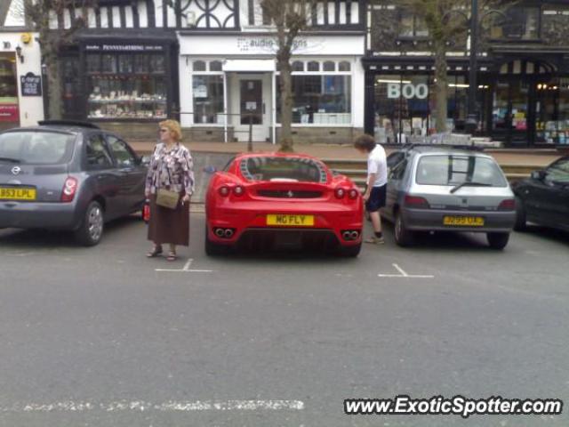 Ferrari F430 spotted in East Grinstead, United Kingdom