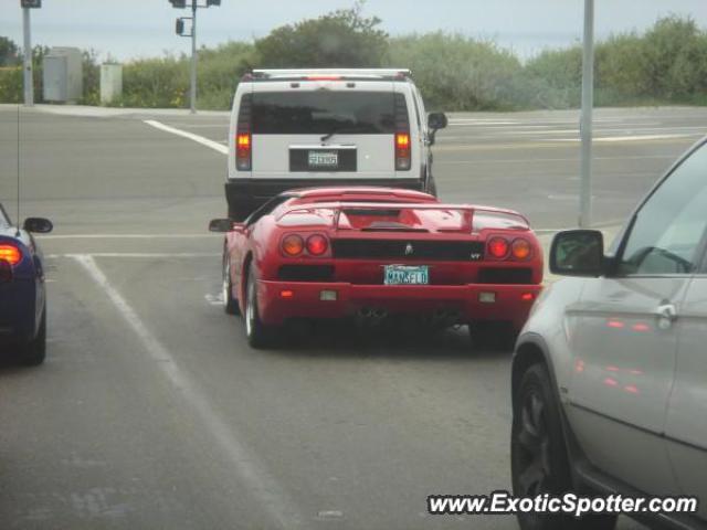 Lamborghini Diablo spotted in Newport Beach, California