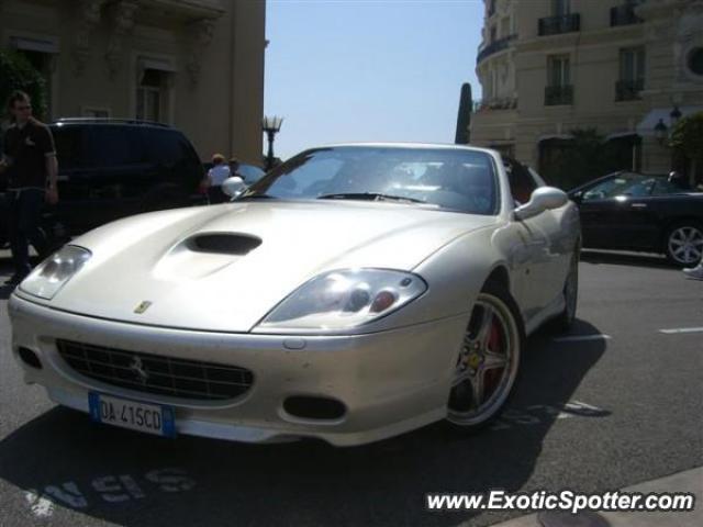 Ferrari 575M spotted in Monaco, Monaco