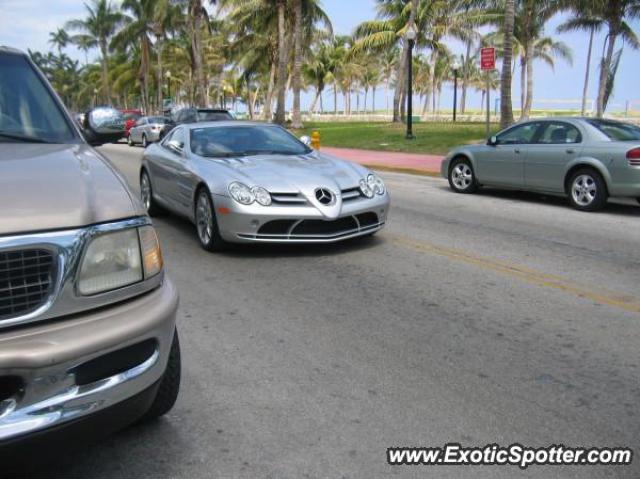 Mercedes SLR spotted in Miami, Florida