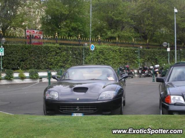 Ferrari 575M spotted in Rome, Italy