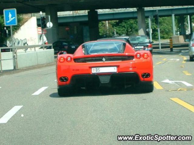 Ferrari Enzo spotted in Basel, Switzerland