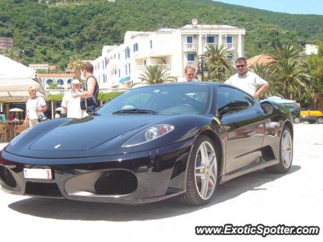 Ferrari F430 spotted in Budva, Montenegro