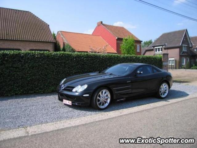 Mercedes SLR spotted in Zolder, Belgium