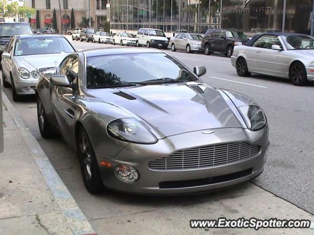 Aston Martin Vanquish spotted in Hollywood, California