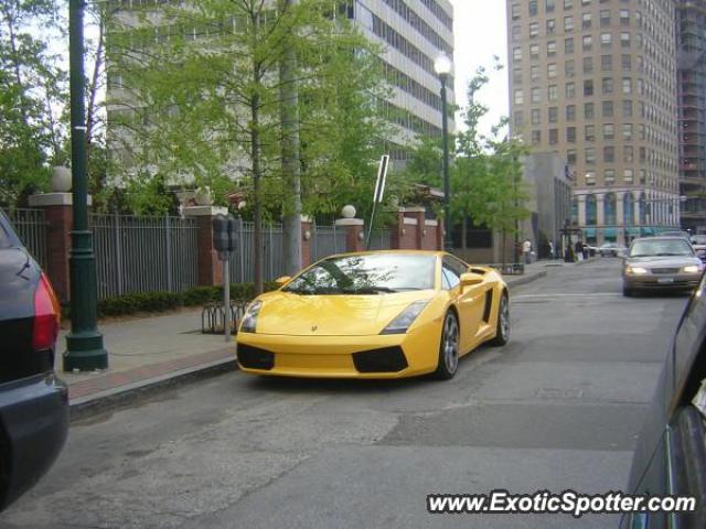 Lamborghini Gallardo spotted in New Rochelle, New York