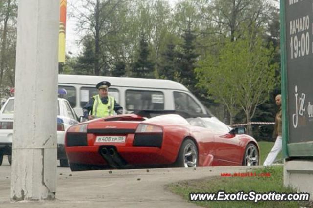 Lamborghini Murcielago spotted in Dagestan, Russia