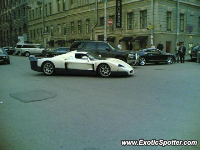 Maserati MC12 spotted in St. Petersburg, Russia