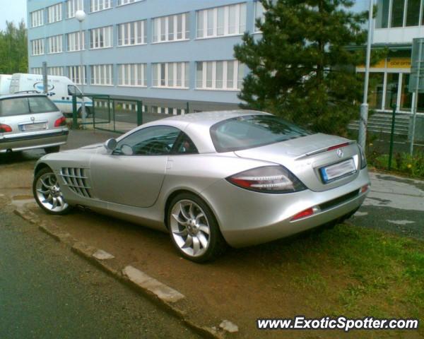 Mercedes SLR spotted in Brno, Czech Republic