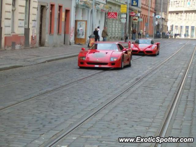 Ferrari F40 spotted in Praha, Czech Republic
