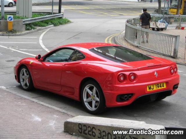 Ferrari 360 Modena spotted in Hong Kong, China