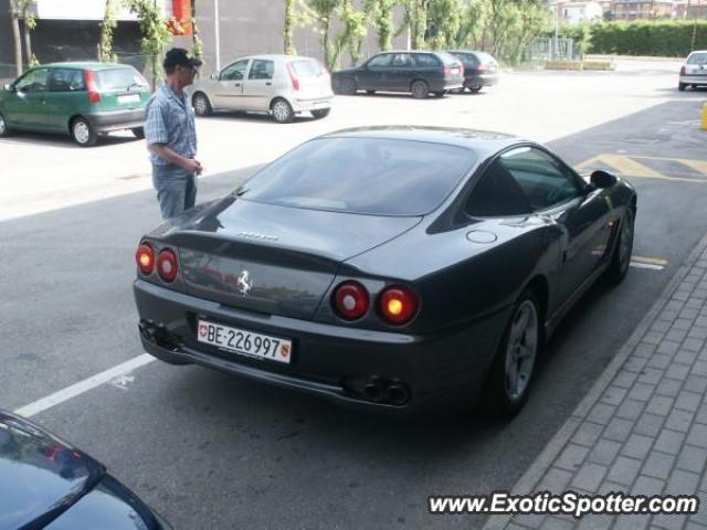 Ferrari 550 spotted in Maranello, Italy
