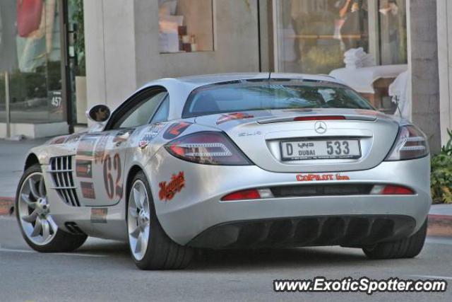Mercedes SLR spotted in Beverly Hills, California