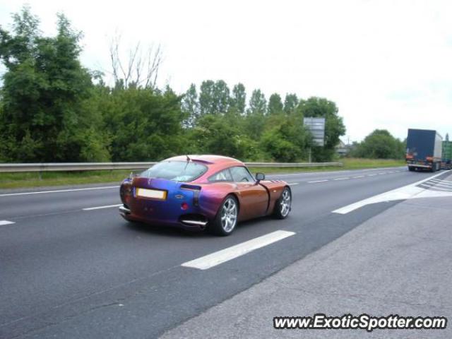 TVR Sagaris spotted in Sées, France