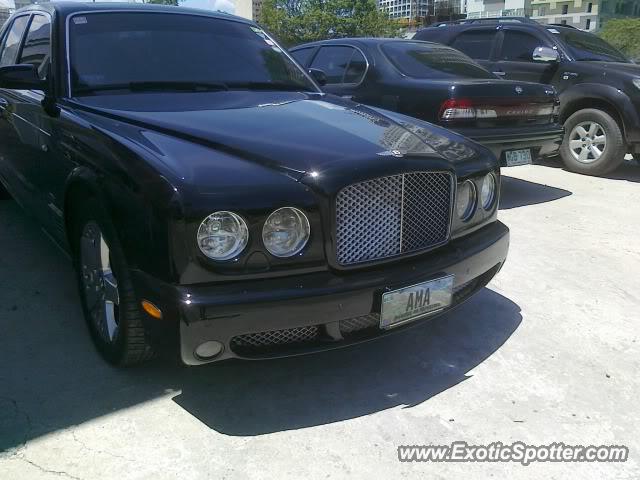 Bentley Arnage spotted in Quezon city, Philippines