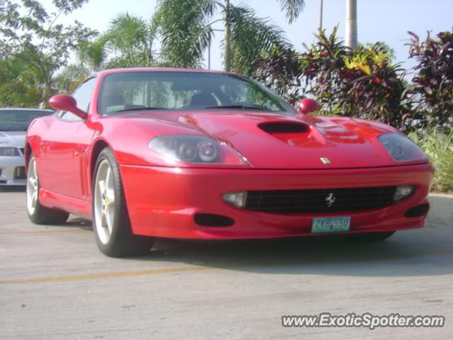 Ferrari 550 spotted in Bulacan, Philippines