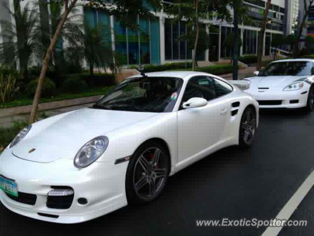 Porsche 911 Turbo spotted in Makati city, Philippines
