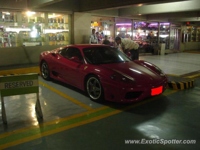 Ferrari 360 Modena spotted in Marikina city, Philippines