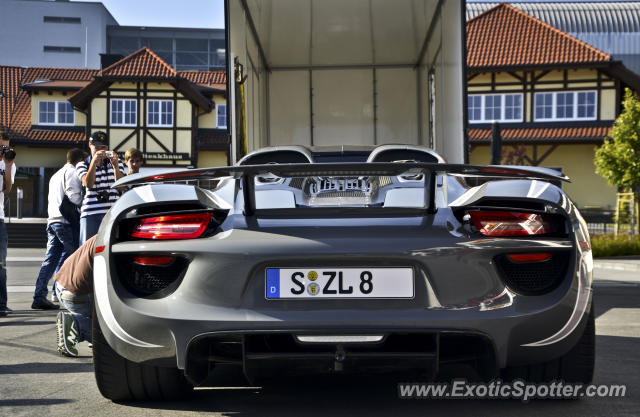 Porsche 918 Spyder spotted in Meuspath, Germany