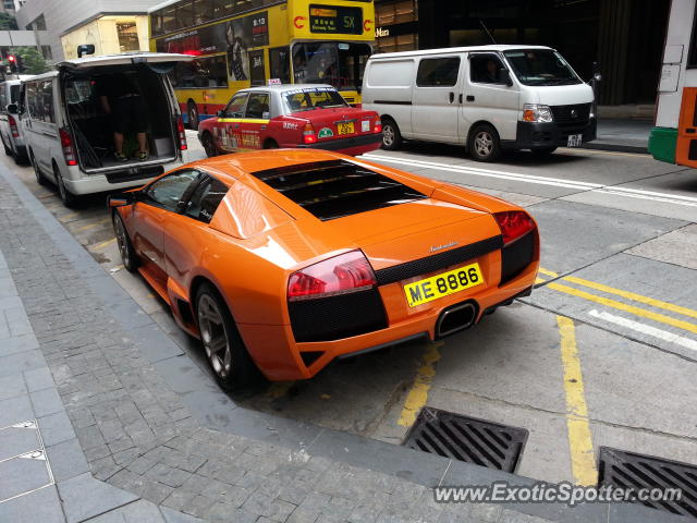 Lamborghini Murcielago spotted in Hong kong, China