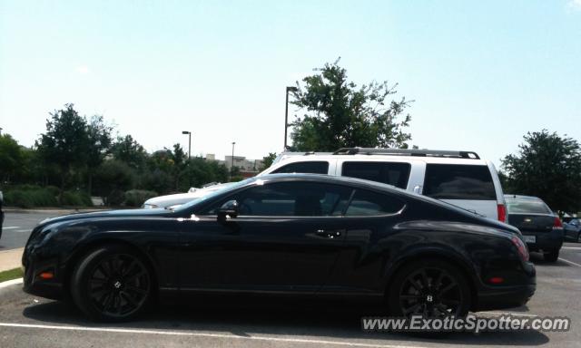 Bentley Continental spotted in San Antonio, Texas