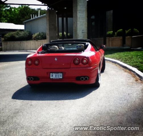 Ferrari 575M spotted in Boerne, Texas