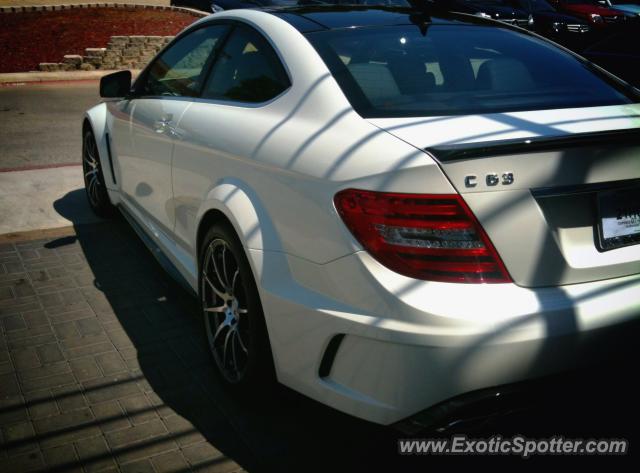 Mercedes C63 AMG Black Series spotted in Leon Springs, Texas