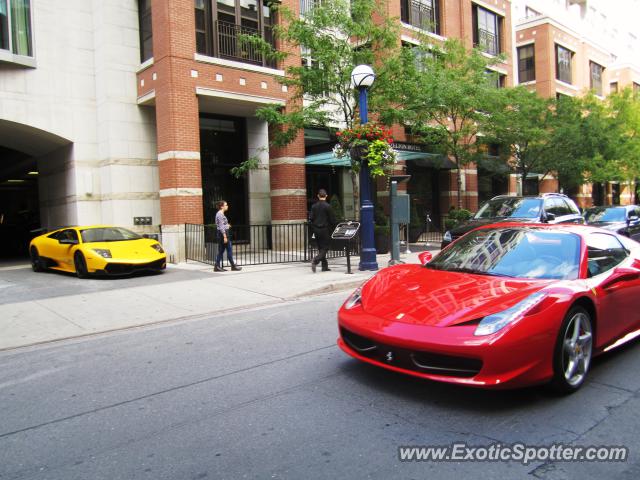 Ferrari 458 Italia spotted in Toronto, Canada