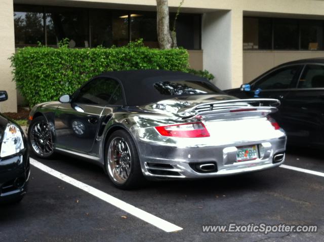Porsche 911 Turbo spotted in Fort Lauderdale, Florida