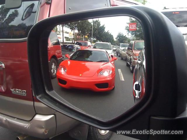 Ferrari 360 Modena spotted in Manila, Philippines
