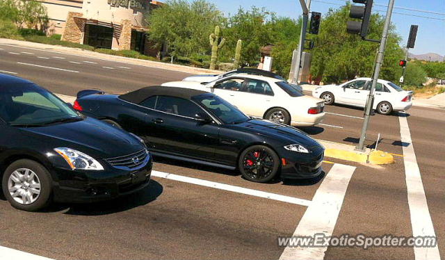 Jaguar XKR-S spotted in Oro Valley, Arizona