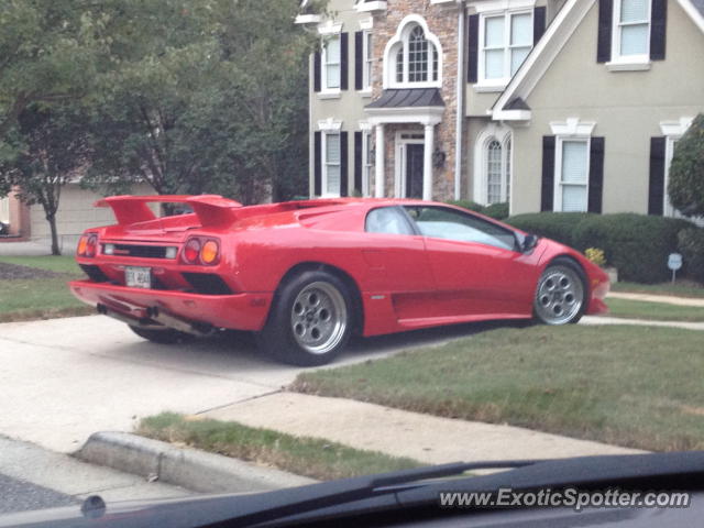 Lamborghini Diablo spotted in Alpharetta, Georgia