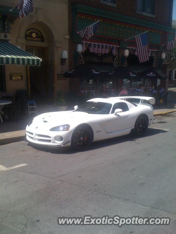 Dodge Viper spotted in Carlisle, Pennsylvania