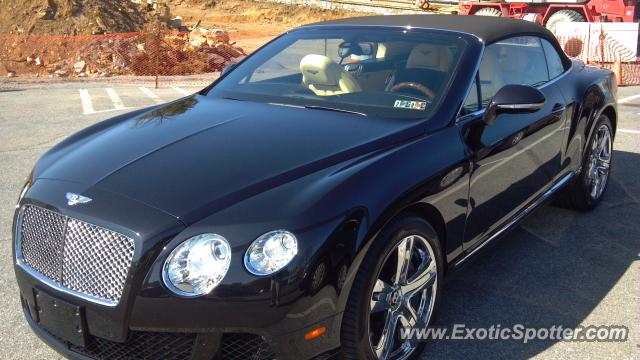 Bentley Continental spotted in Hershey, Pennsylvania