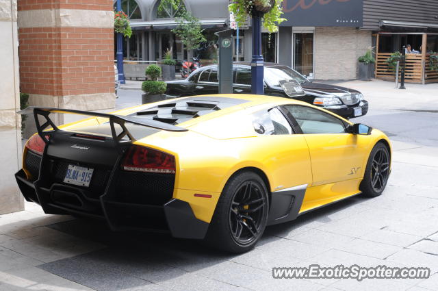 Lamborghini Murcielago spotted in Toronto, Ontario, Canada