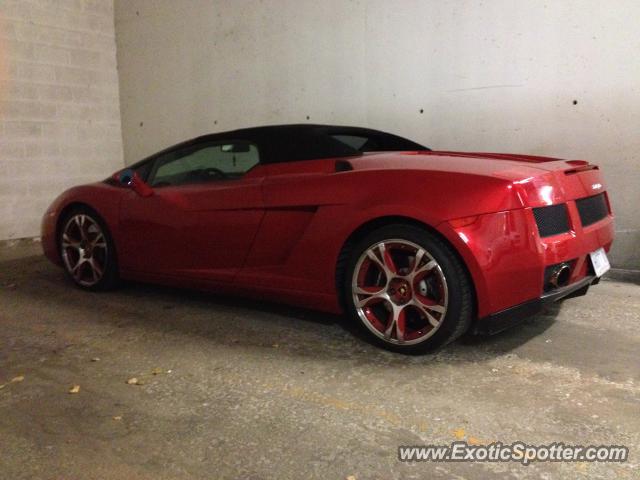 Lamborghini Gallardo spotted in Windsor ON., Canada